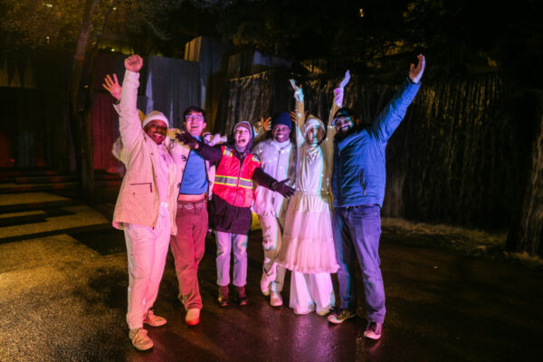 The Inhabitants of this Dream Heidi Duckler Dance NW presents "The Inhabitants of this Dream", at the Ira Keller Fountain in downtown Portland, OR, March 14, 2025. Dancers: Tony Carnell, Carla Mann and Charles Roy. Music by Justin Rails, Balamurali Balu, and Joe Kye. Photo by Jason Quigley.