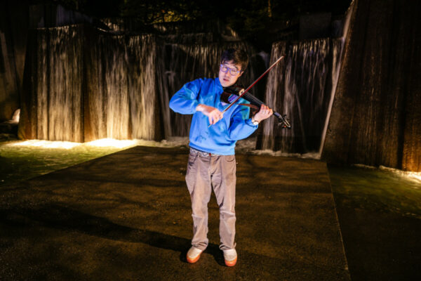 The Inhabitants of this Dream Heidi Duckler Dance NW presents "The Inhabitants of this Dream", at the Ira Keller Fountain in downtown Portland, OR, March 14, 2025. Dancers: Tony Carnell, Carla Mann and Charles Roy. Music by Justin Rails, Balamurali Balu, and Joe Kye. Photo by Jason Quigley.
